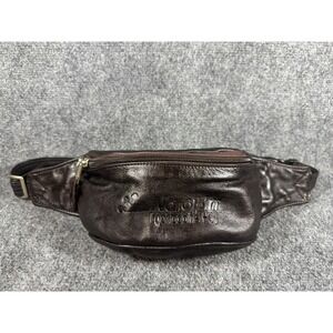 Canyon Outback Leather Brown Waist Pack Naropin Pharma Promo Rare Fanny Bag